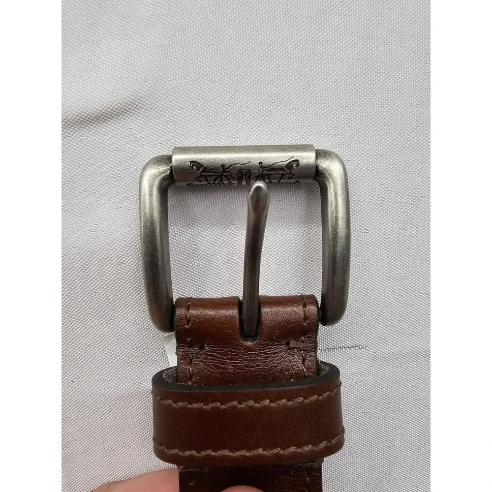 Levi's Mens 11LV020169 Belt Brown Leather Casual Size Large